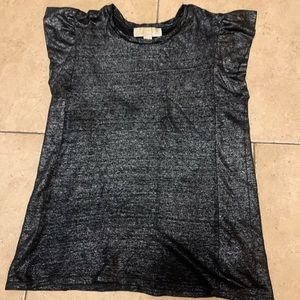 Michael Kors shimmery black top